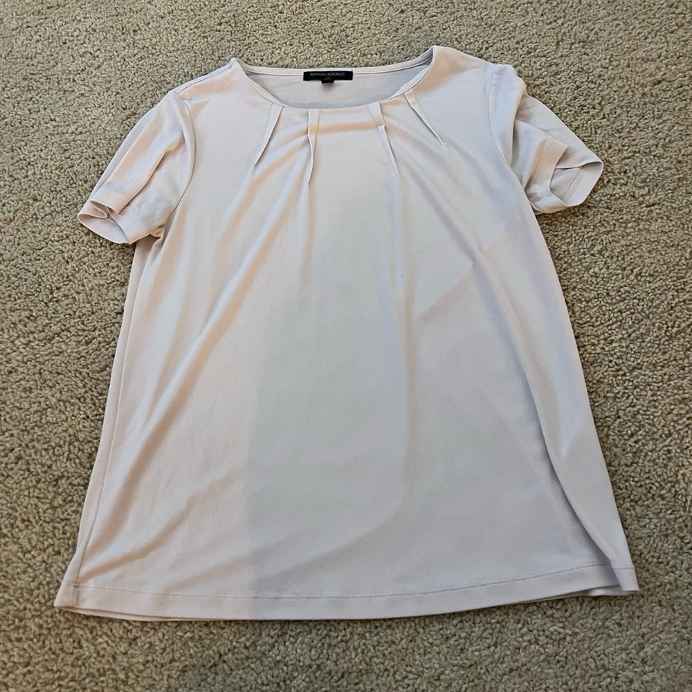 Light pink Banana Republic Blouse